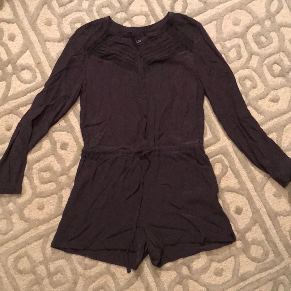 LOFT long sleeve romper